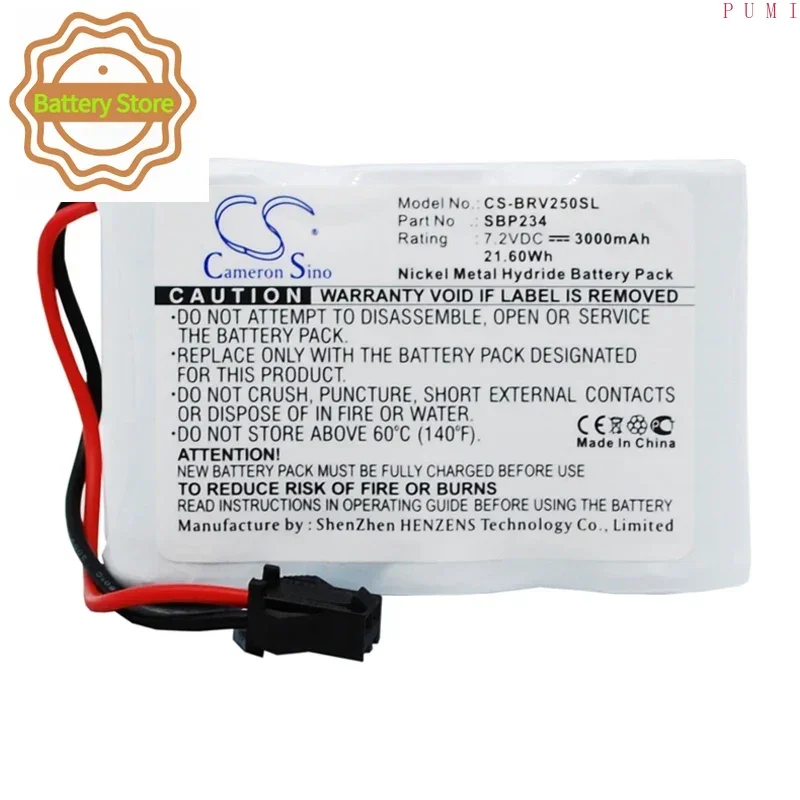 CS Replacement Battery for BirdDog Version 2.5,Version 3,Version 4 PN:SBP234 3000mAh / 21.6Wh