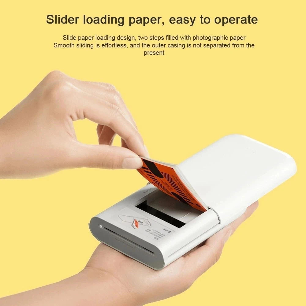 Suitable for Xiaomi AR printer Global version, 300dpi, portable, Mini pocket for photos, photo printing paper