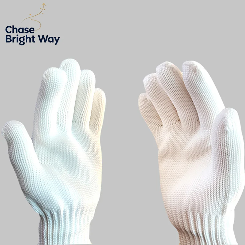 1 pair 200 Degree High-temperature Resistant Gloves Oven Heat Insulation Mould Glove and used in Dust-free Workshop Electronics