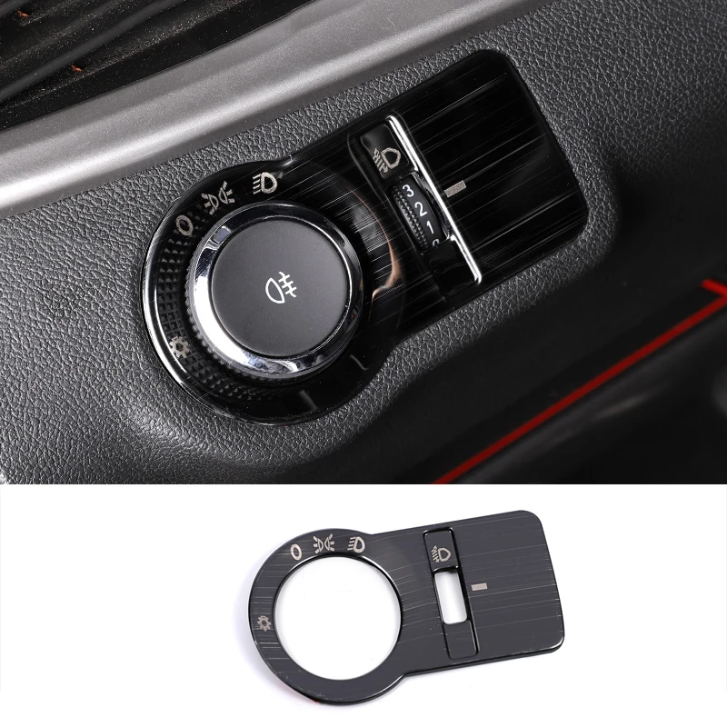 Car Headlight Switch Control Panel Cover for Chevrolet Monza 2019 2020 2021 2022 2023 2024 Interior Accessories Auto Kit