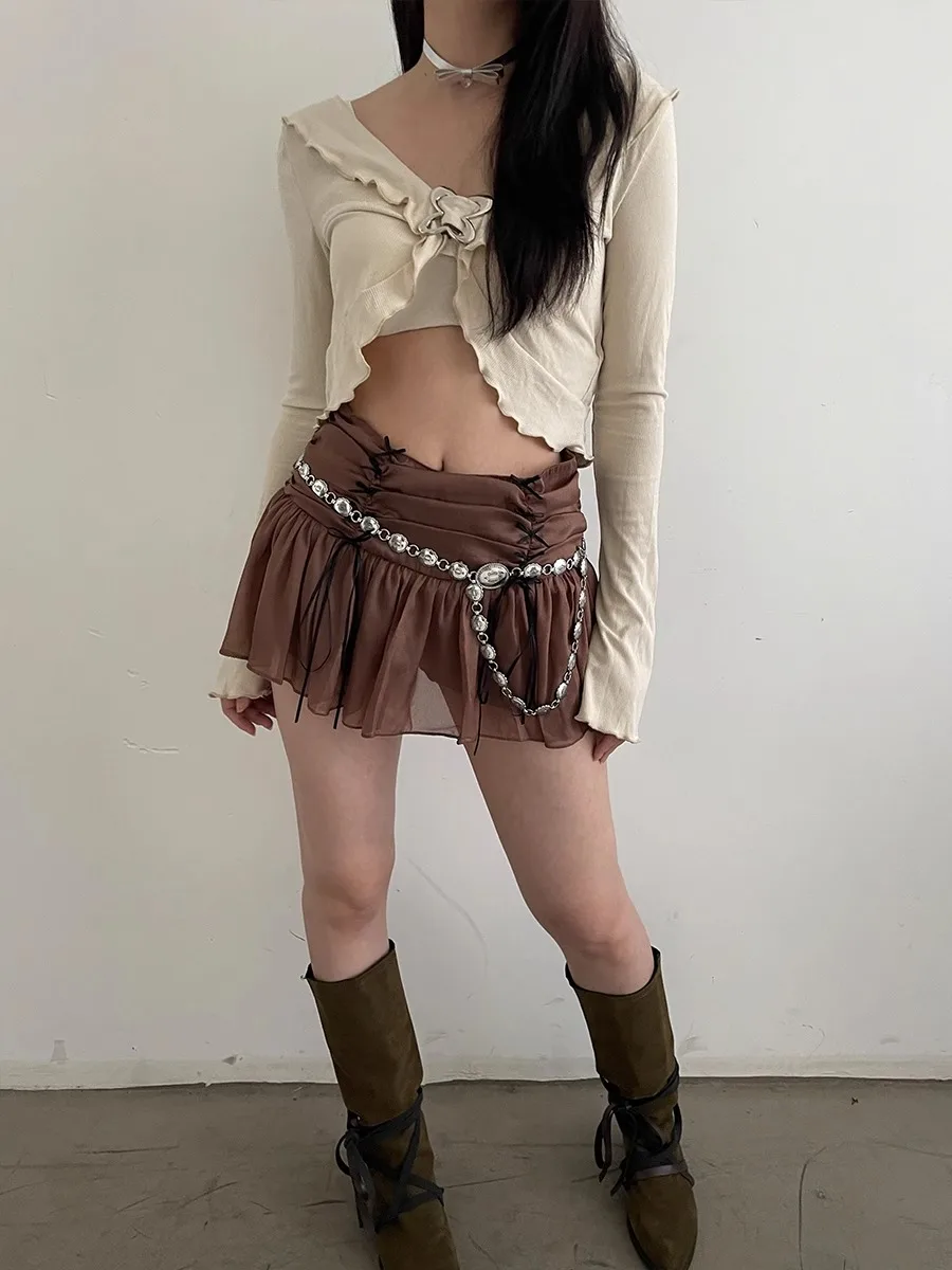 Waist Chain Accessory Dress Decorated With A High-End Retro Simple Ethnic Style Thin Leather Belt For Women Versatile New Style