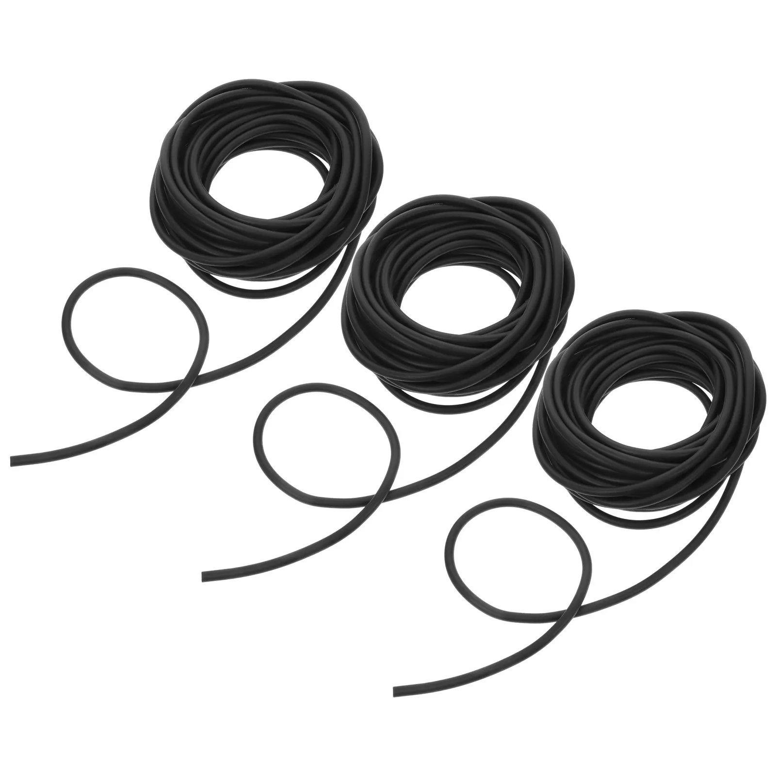 3Pcs Seal Foam Backer Rod Epdm Flexible Rubber Weatherproof Strip for Concrete Joint Filler Wall Crack Driveway