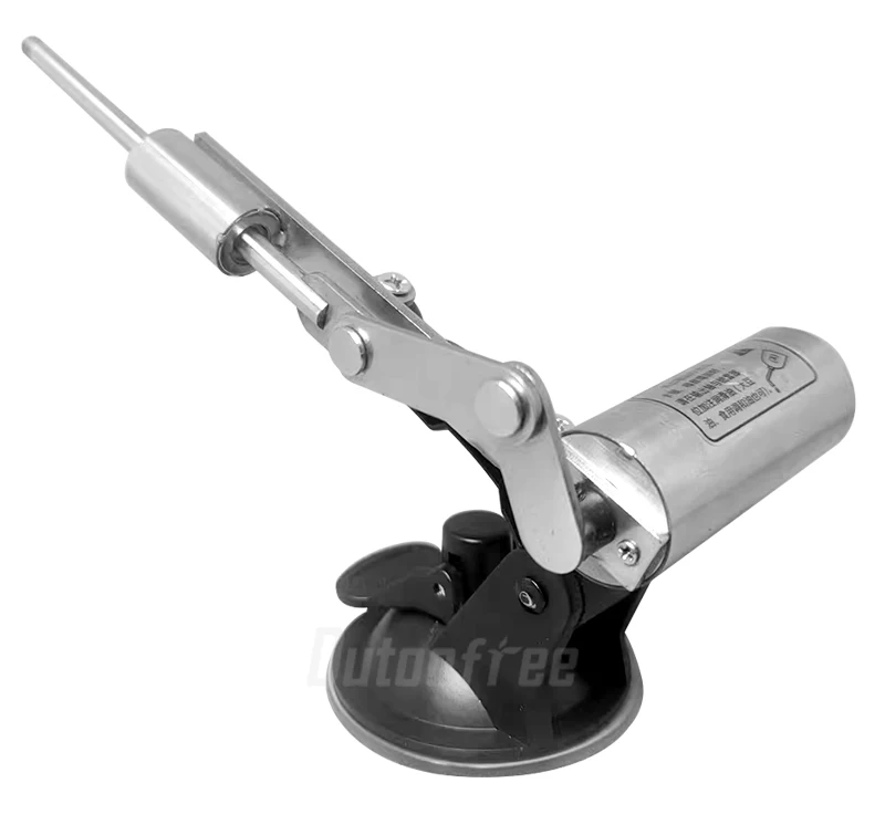 39 mm Hub, Mini-Teleskop-Linearantrieb, Hubmechanismus, Motor, 60 mm/75 mm Aluminiumplatte, 3XLR-Stecker optional – Detail 8