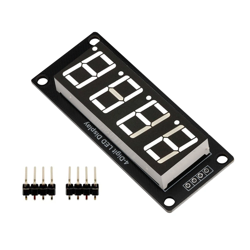 TM1637 0.56 inch 4-Digit 7-segment LED Digital Tube Display Control Module Red Blue Green Yellow White For Arduino