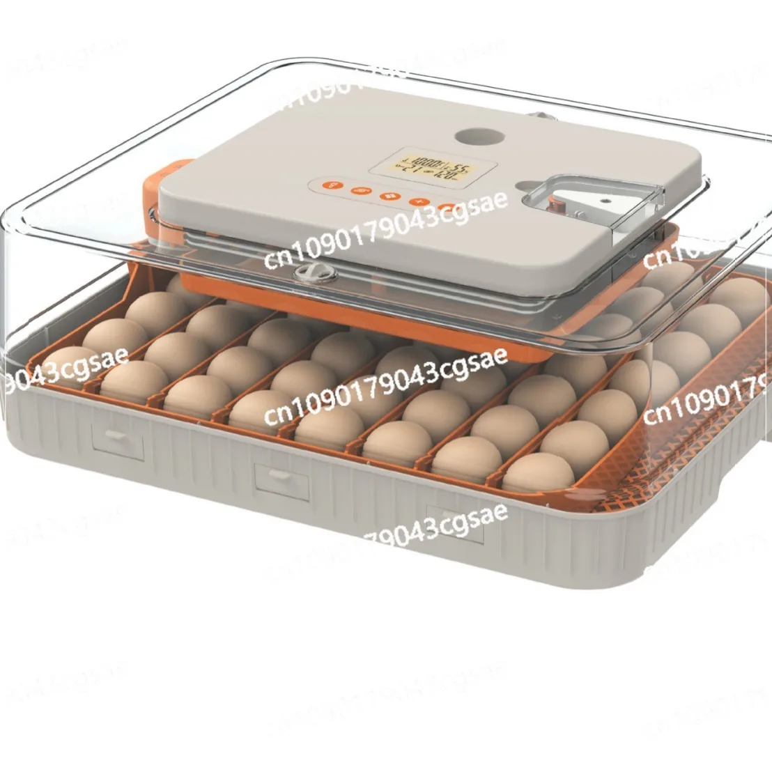 

Automatic Mini Incubator 56 Poultry Eggs Chicken Breeding Incubator Quail Egg Incubator