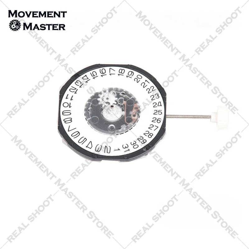 Gerakan jam tangan, gerakan kuarsa LG32 baru Tiongkok, dengan kalender, pegangan