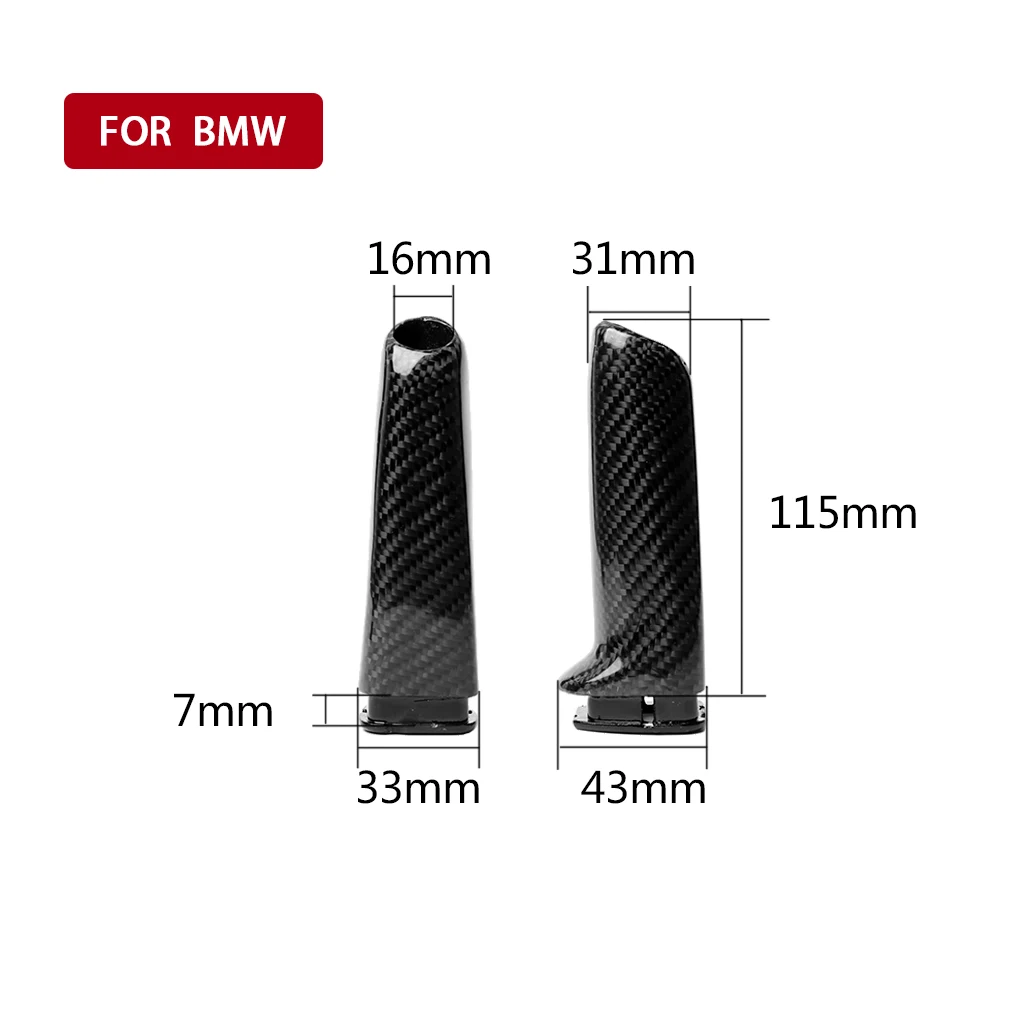 Handbrake Grip Cover Handle Brake Parking Handknob Case Trim For BMW E60 E61 E63 E64 E81 E82 X1 E84 X3 E83 Z4 E85 E86 E87 E88