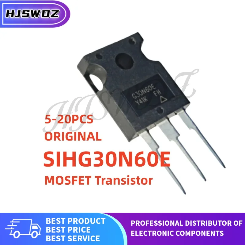 5-10-20Pcs Original 100% New SIHG30N60E G30N60E TO-247 MOSFET Field effect transistor In Stock