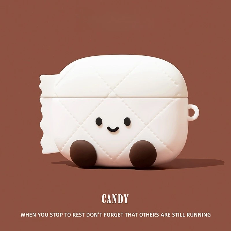 

For AirPods Pro3 Pro2 Pro for AirPods 1 2 3 4th Generation Wireless Bluetooth Headset Cover Candy Silicone Protective Cover