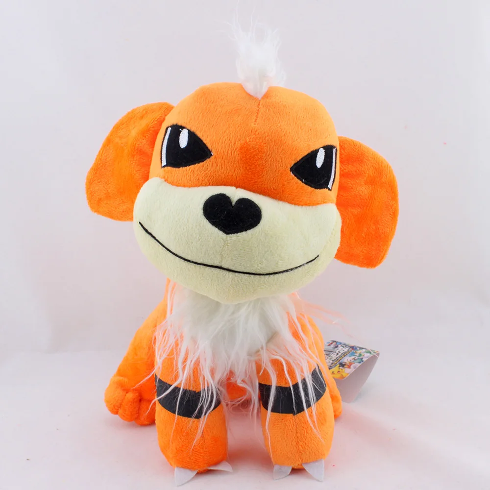 Pokemon LEGENDS Z-A Growlithe Dog 11 inches Plush Toy , Scarlet Violet Teddy Doll , Nintendo Sword and Shield Stuffed Animal