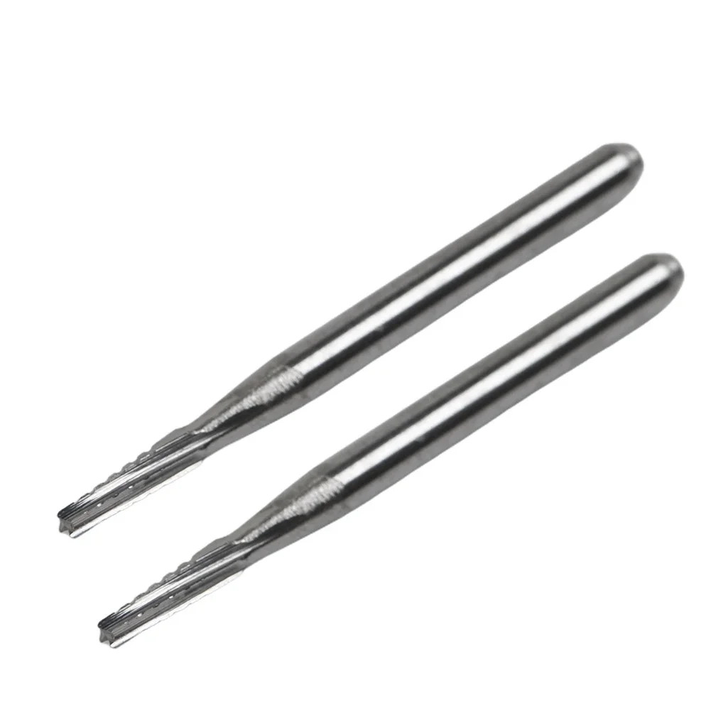 Herramienta de reparación de parabrisas de automóvil, broca de carburo cónico de vidrio para coche, alta dureza, excelente rendimiento de corte, 1/2 Uds., 1mm