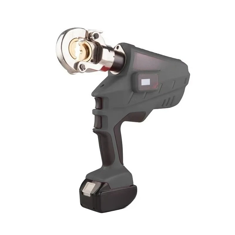 

Electric tablet press battery cable patch hydraulic crimping tool