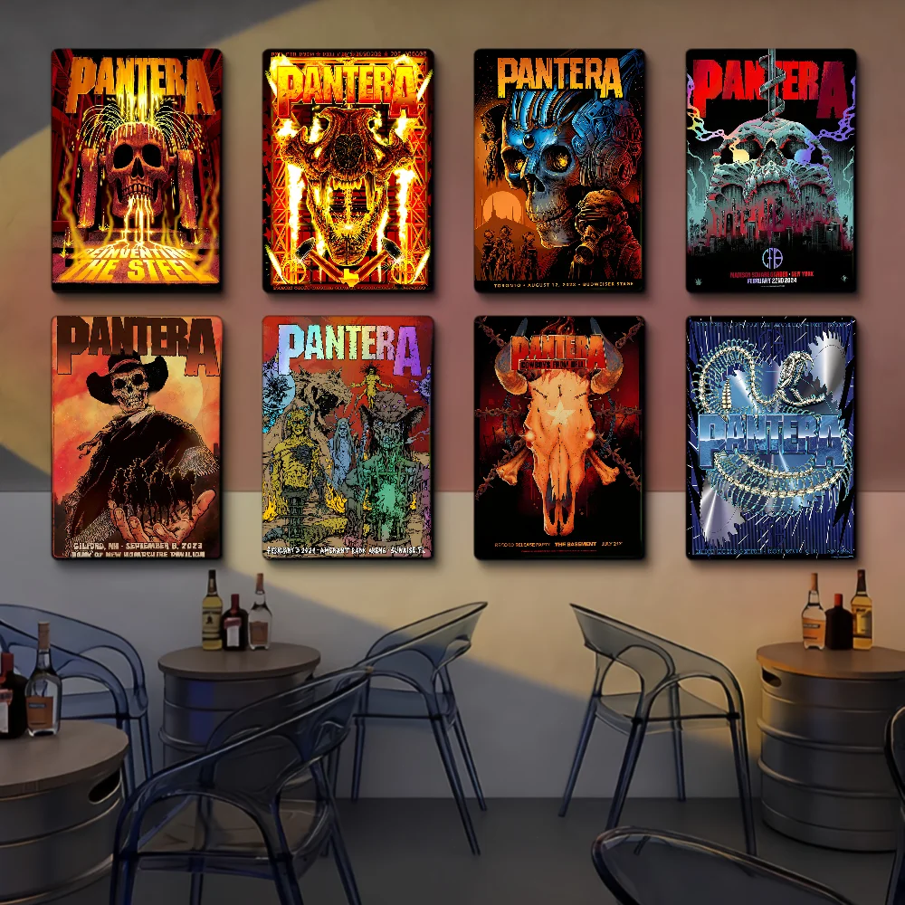 

P-Pantera Far Beyond Driven Whitepaper Poster Waterproof Paper Sticker Coffee House Bar Aesthetic Art Wall Painting