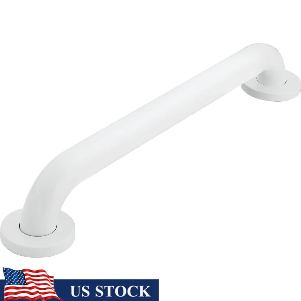 

Поручень для ванной комнаты, 12-дюймовая защитная опора из нержавеющей стали, скрытые винты, грузоподъемность 500 фунтов, прочный, совместимый с ADA