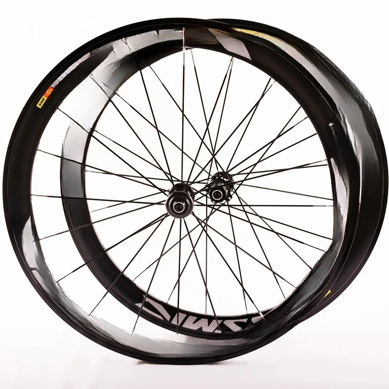 

40 50mm Road Bike Wheelset VC Brake Disc Brake Through Shaft Quick Release Aluminum Fixed Wheelset