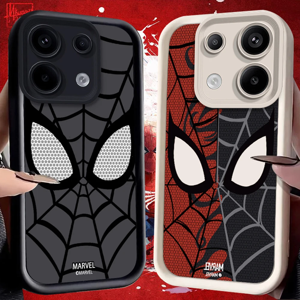 

Hot New S-Spider Man Cool Phone Case For Xiaomi Redmi 14C 13 13C 12 12C K50 K40 10C 10 9T 9C 9A K30 4G 5G Soft TPU Back Cover