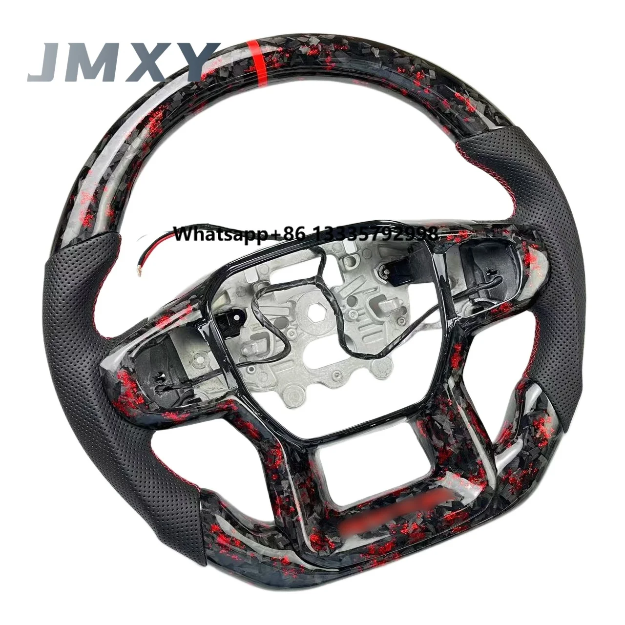 

2024-2025 for Ford Raptor Ranger Carbon Fiber Steering Wheel Custom-Made High-End Design Leather Steering Wheel