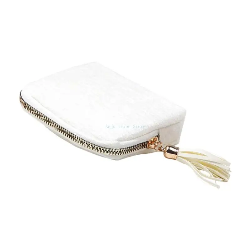 حقيبة بسحاب جديدة بدون شرابات لعام 2025، حقيبة تخزين ملحقات تخزين من خمس طبقات