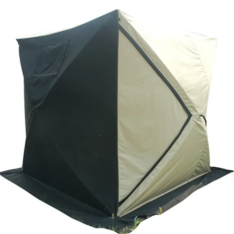 Camping Equipment Outdoor Portable Pop Up Fish Shelter Cube Winter Ice Fishing Tent