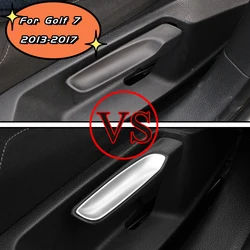 Car Seat Adjustment Wrench Cover Trim ABS Decorative Sequins for Volkswagen VW Tiguan MK2 Touran Golf MK7 Accessories