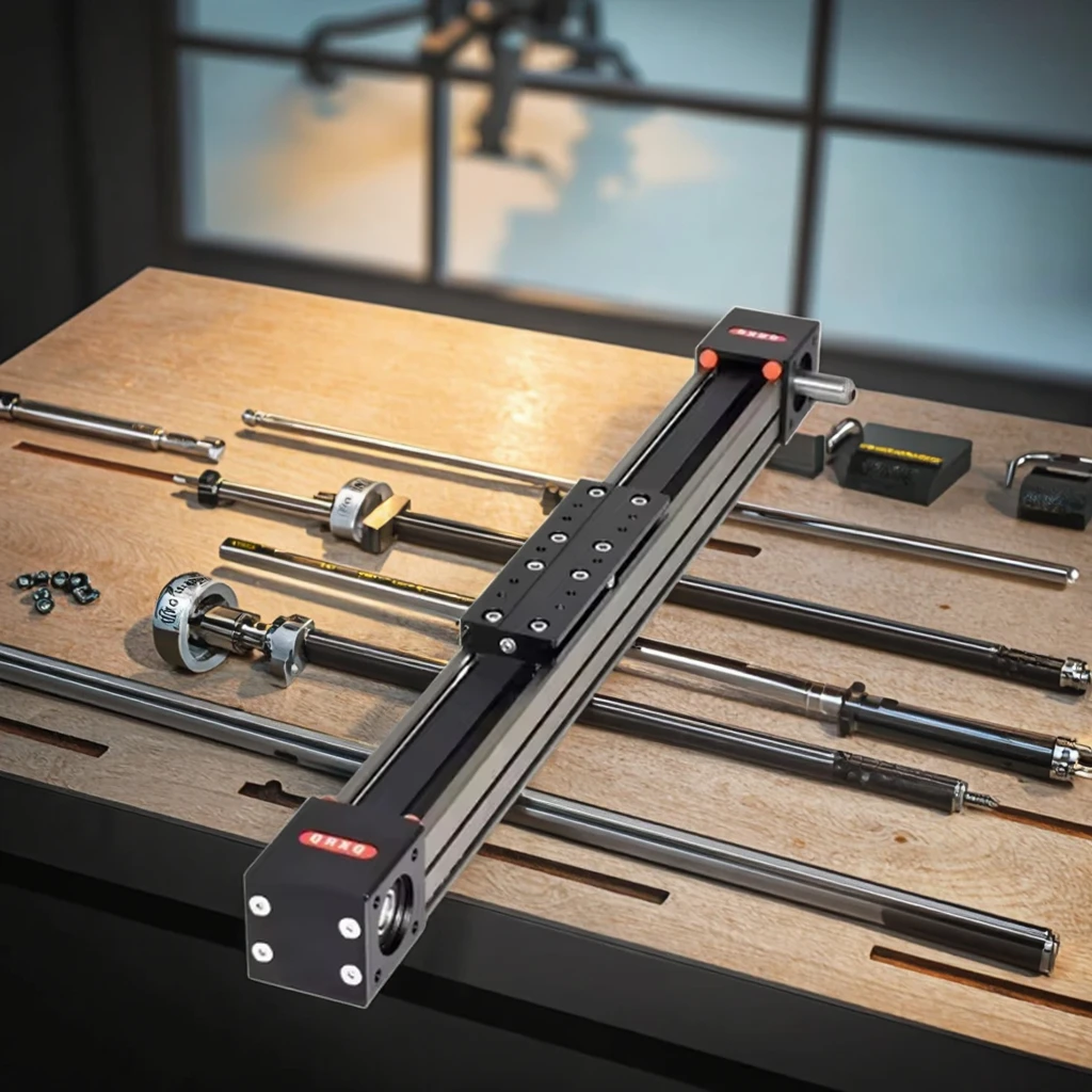 Qrxq Rxp40 6000 مللي متر السكتة الدماغية حزام محرك المدى عالية السرعة رمح النوى رقيقة الشريحة الخطية السكك الحديدية دليل الخطي s حزام نظام الحركة