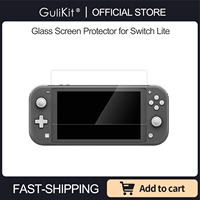 Gulikit NS12 Easy Install 2 Pack Glass Screen Protector for Nintendo Switch Lite