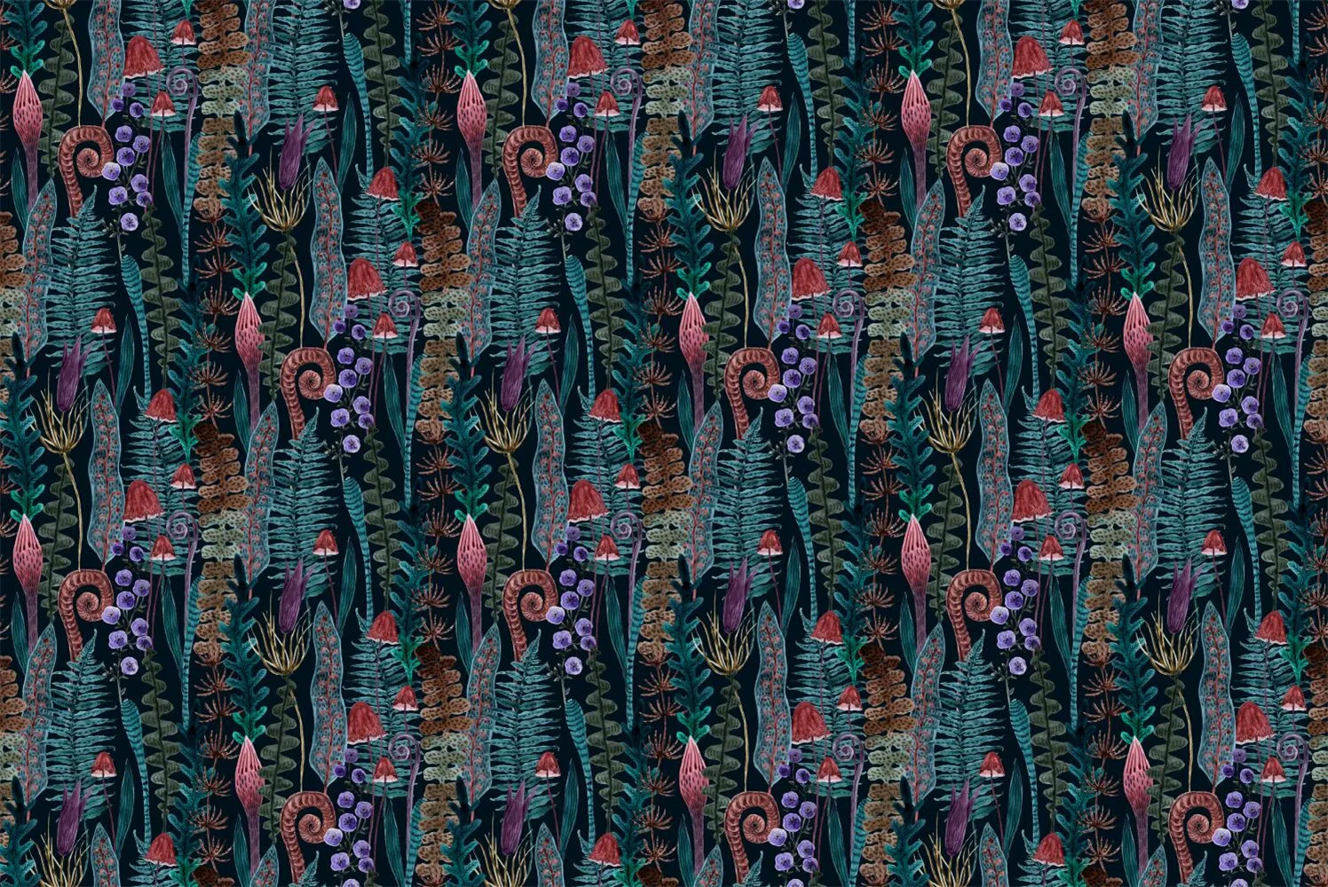 Custom Southeast 3D Mural Wallpaper Modern Vintage Colorful Flowers Landscape Photo 3Ｄ Wallpapers Living Room Bedroom Home Decor