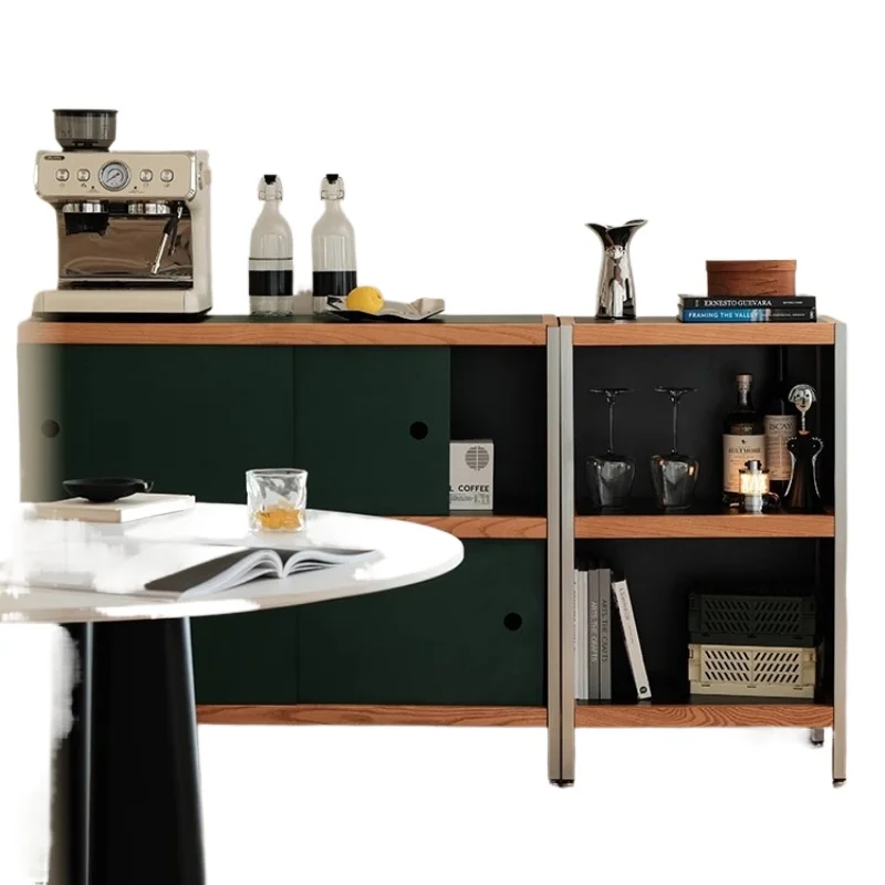

Combination cabinet, medieval dining side cabinet in household living room, storage locker