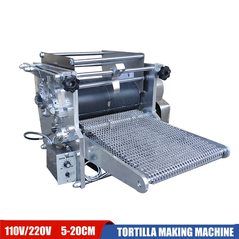 

220V 110V Corn Flour Maker Sizes Can Be Customized Small Tortilla Wraps Making Machine Automatic Tortilla Making Machine