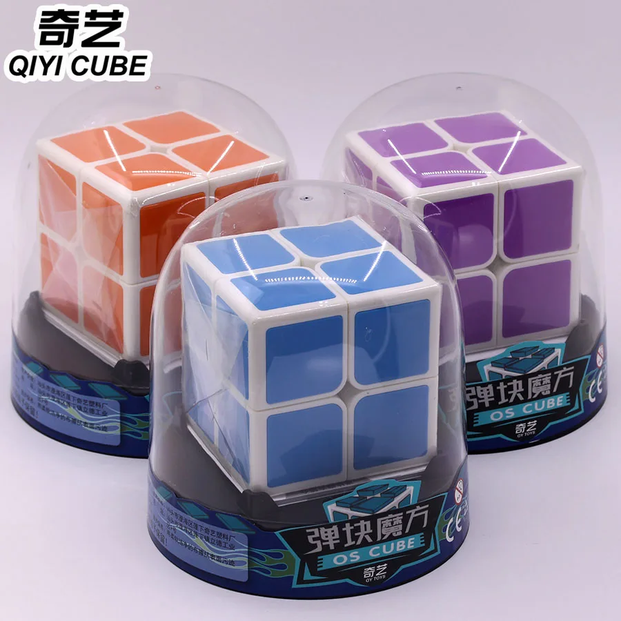 

QiYi Magic Cubes 2x2x2 Magnetic OS Puzzle HungarianCubo Magico Magnet 2X2 Professional Educational Twist Wisdom Kid Toy Game 큐브