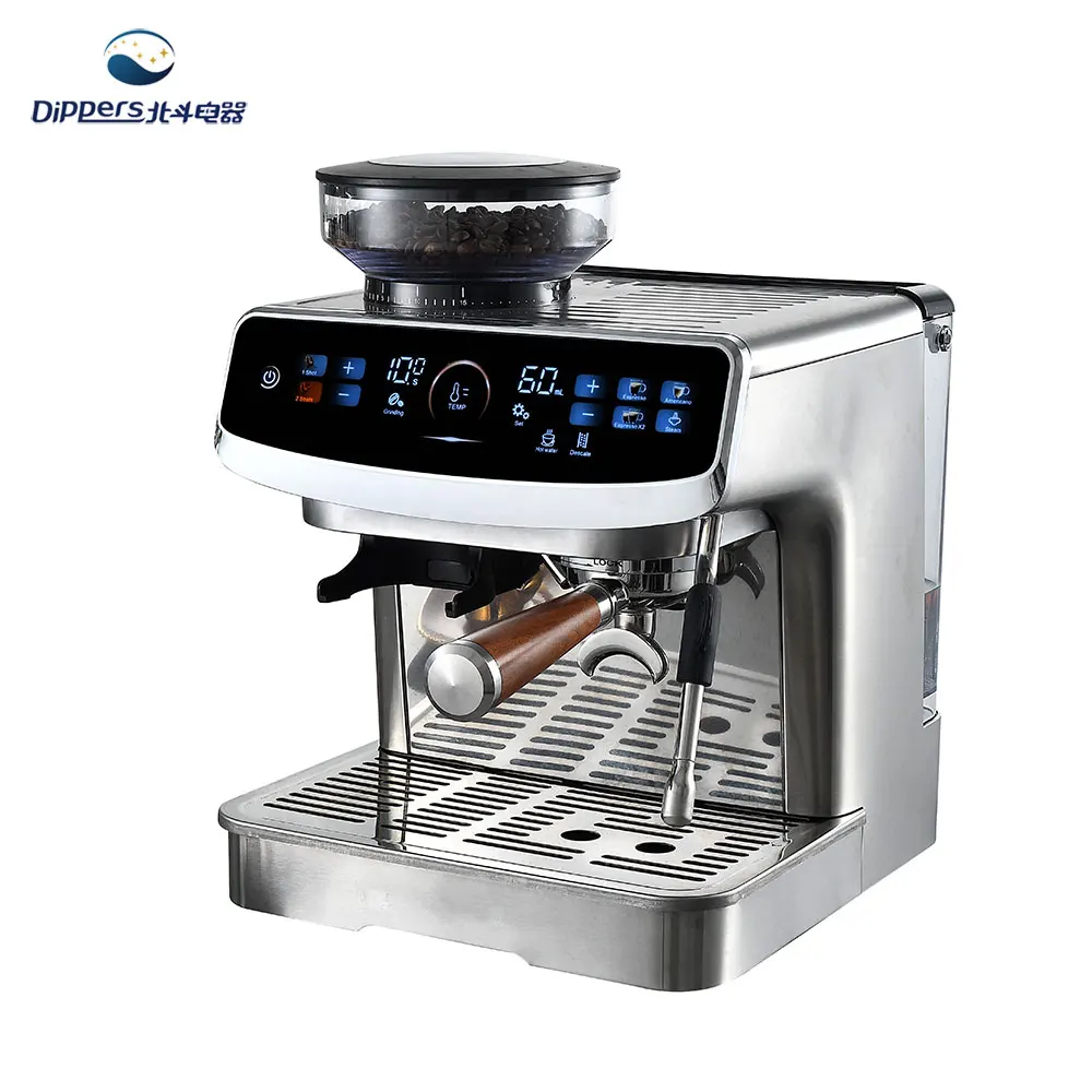 

Semi-Auto Coffee Machine BD-CM602 With PID Control One-Touch Espresso/Americano And Steam Function