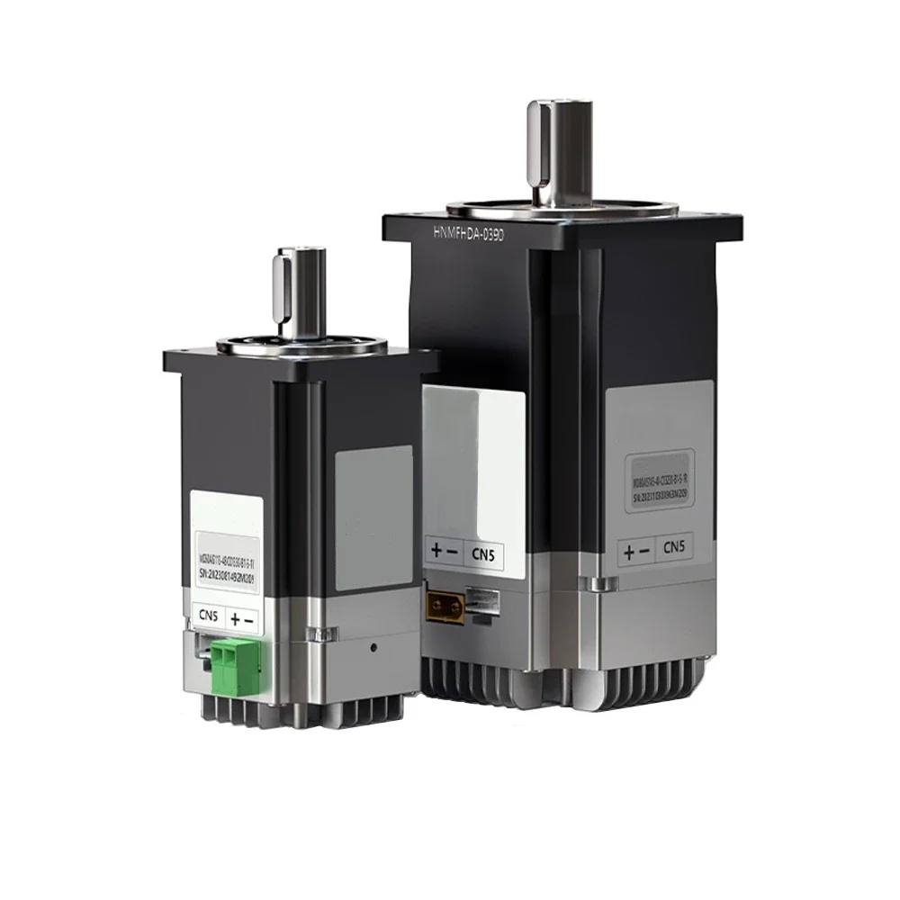 Imagem -03 - Servo Motor de Baixa Tensão 40 mm 57 mm 60 mm 80 mm Flange 17bit Codificador Entrada de Pulso Rs485 3000rpm 24v 48v 200w 400w 750w dc