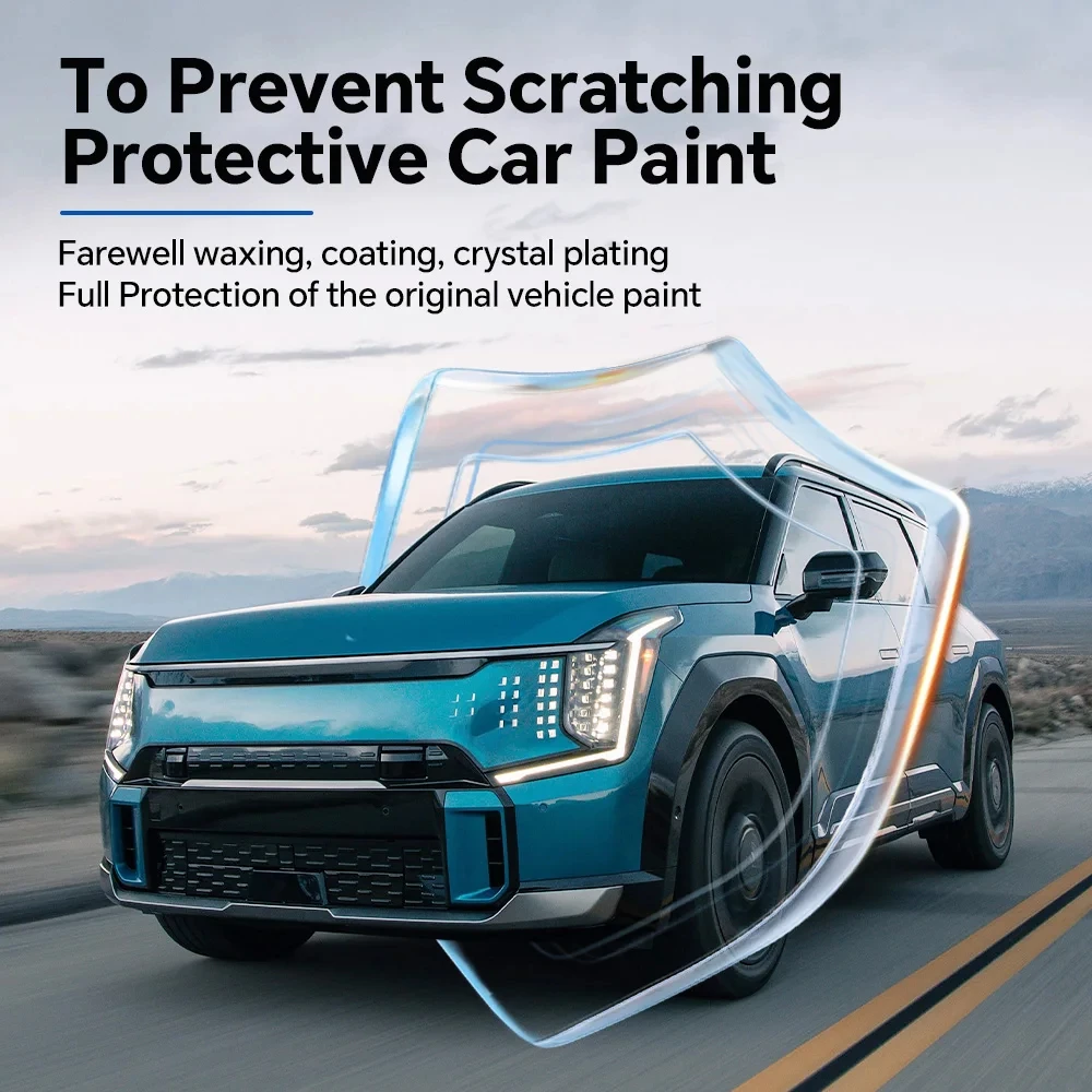 

Пленка PPF 8.5 Mil, предварительно вырезанная, для KIA EV9 GT-Line 2023-2024, матовая прозрачная защитная пленка из ТПУ, устойчивая к царапинам, аксессуары для экстерьера