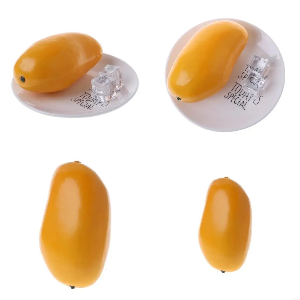 L43A Simulation Artificial for Mango Fake Fruit Disply Home Party Decoration