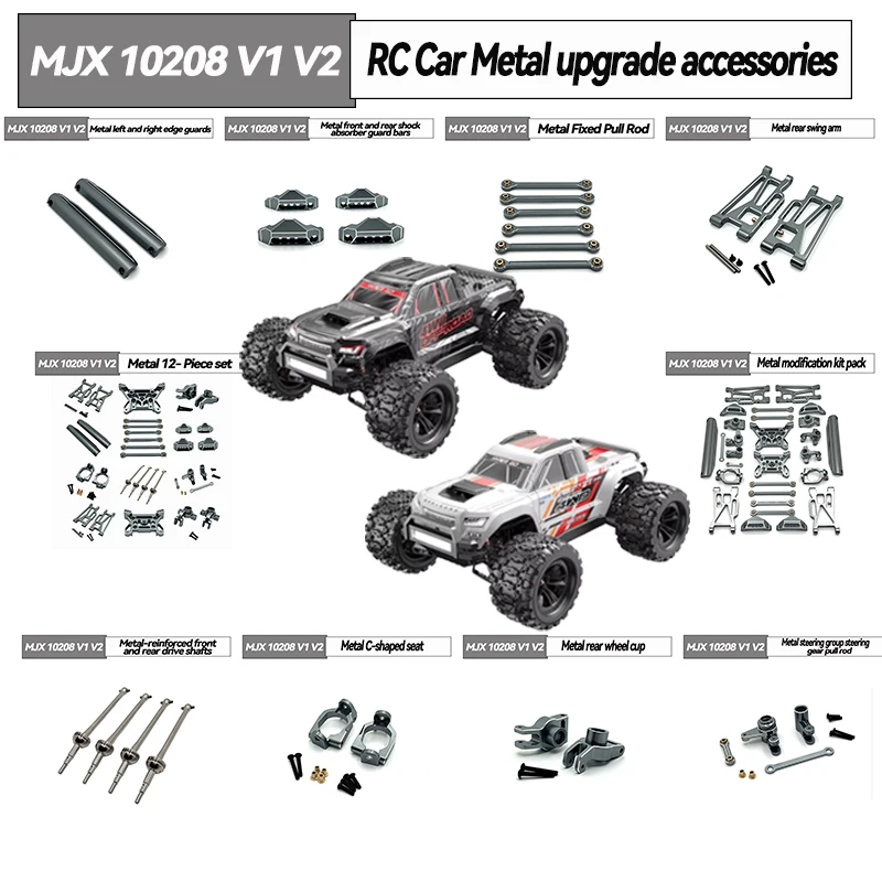 MJX Hyper Go 10208 Parts: The Complete Guide to Upgrading Your RC Car ...