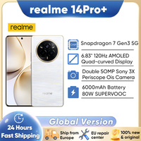 Realme 14Pro Plus Smartphone Qualcomm Snapdragon 7 Gen 3 6.83 ''120Hz OLCD Display 6000mAh Battery 50MP Camera Global Version