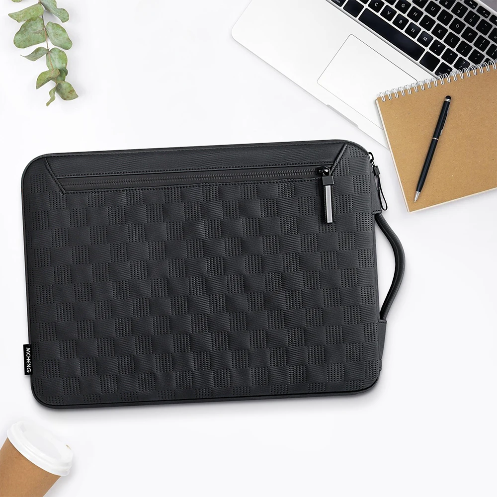 Wodoodporna, odporna na wstrząsy, odporna na zarysowania torba na laptopa 14, 15,6-calowy pokrowiec na laptopa z uchwytami