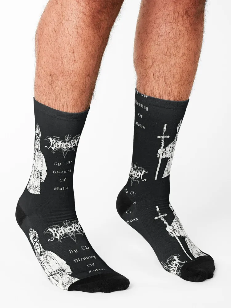 Get Here Behexen By the Blesing of Satan Socks summer basketball gift essential Men's Socks Women's