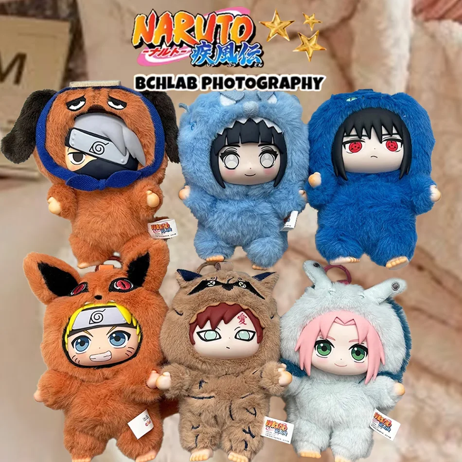 

New EAKI Naruto Blind Box Shippuden Party Series Uzumaki Stuffed Shippuden Original Plush Figure Ornament Toy Collection Gift