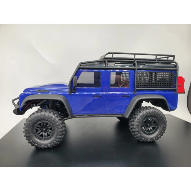 Części zamienne z metalową tylna boczna siatką do okien TRX4M do zdalnie sterowany samochód gąsienicowy Traxxas TRX4-M Defender D90 D110