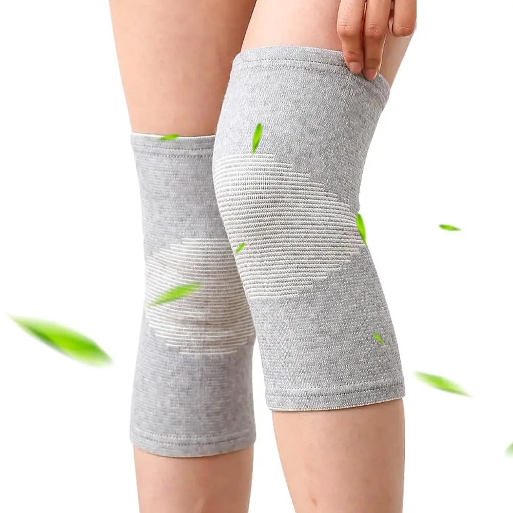 

Bamboo Charcoal Summer Knee Support Lightweight Knitted Knee Guard for Men and Women Breathable Sweatproof Compression Support