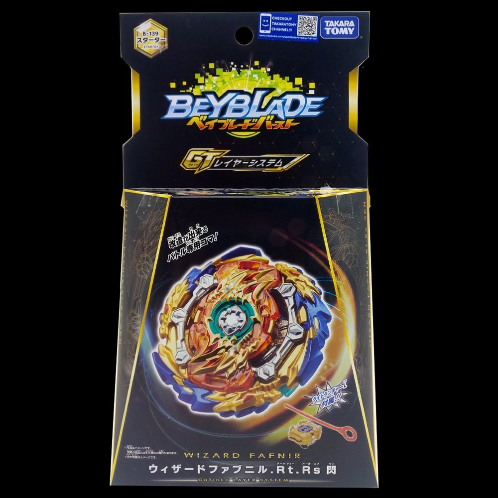 

Оригинальный набор TAKARA TOMY BEY Burst B-139 Starter Wizard Fabnil .rt.rs Flash BLADE