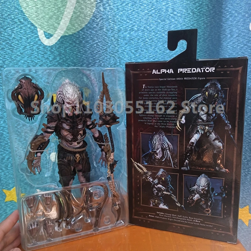 NECA Predator VS Alien Edition Luxry Alien Hunter Alpha Predator Action Figure Model Collectible Birthday Gifts