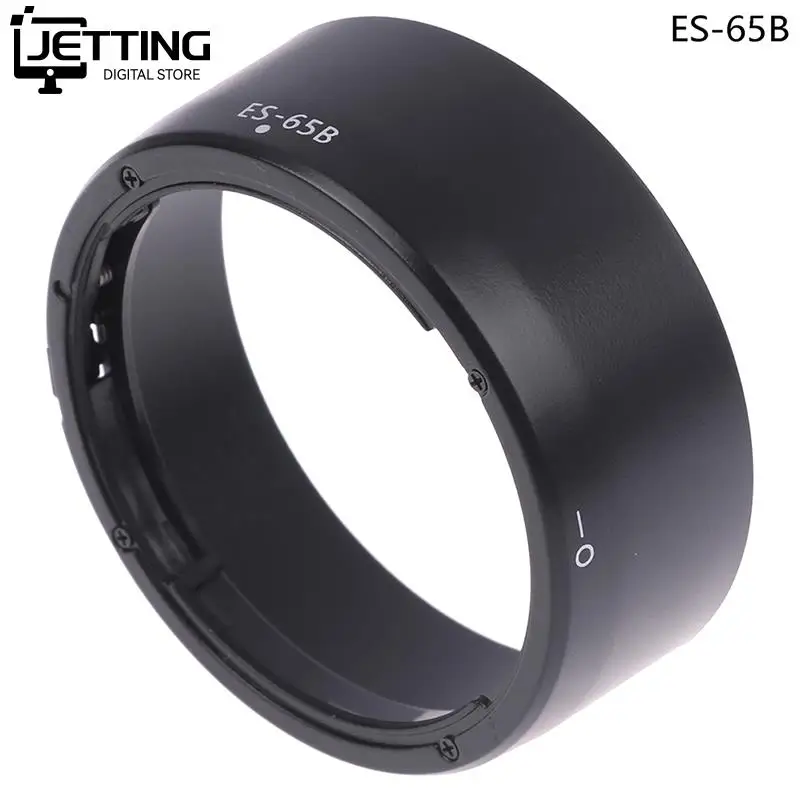 ES65B Camera Lens Hood Protector ES-65B Sun Shade Cover for Canon EOS R RP R5 R6 With RF 50mm F1.8 STM 43mm Diameter Filter Lens