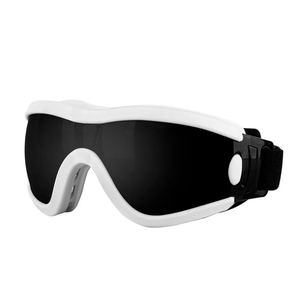

Cool Adjustable Strap Dog Goggles Windproof Waterproof Dog Sunglasses UV Resistant Anti-Fog Pet Glasses Travel
