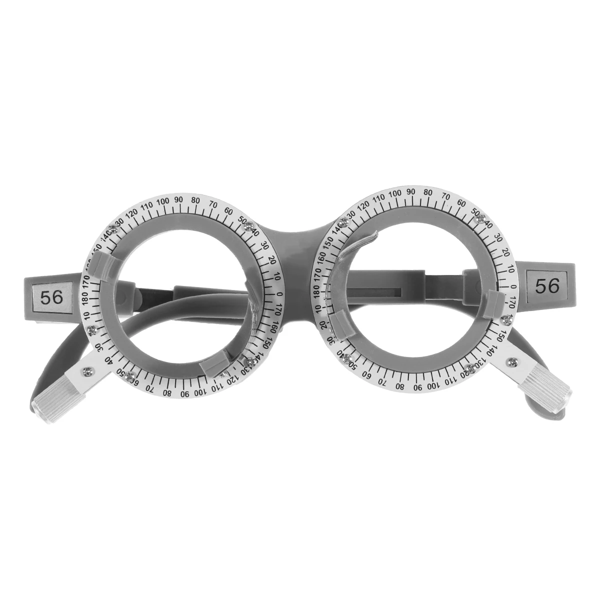 

Optic Trial Lens Frame Eye Optometry Glasses Adjustable Length Silicone Nose Professional Optician Accessory Lightweight Fits