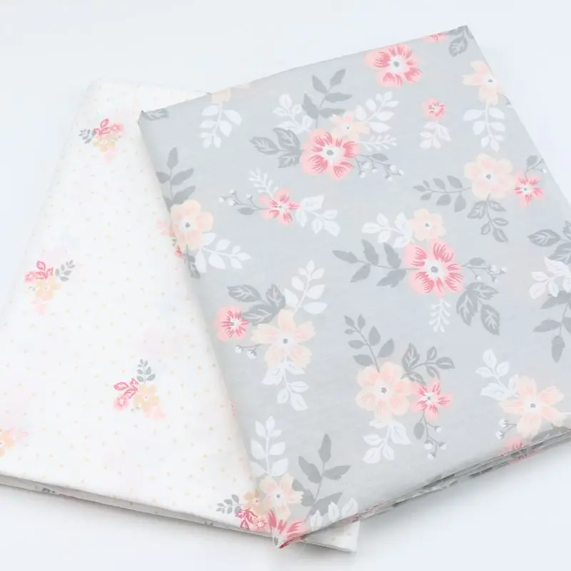 Half Meter 50*235cm Small Floral Prints 100% Cotton Bedding Fabric Pure Cotton Bed Sack Bed Sheet Bed Cover Cloth D20