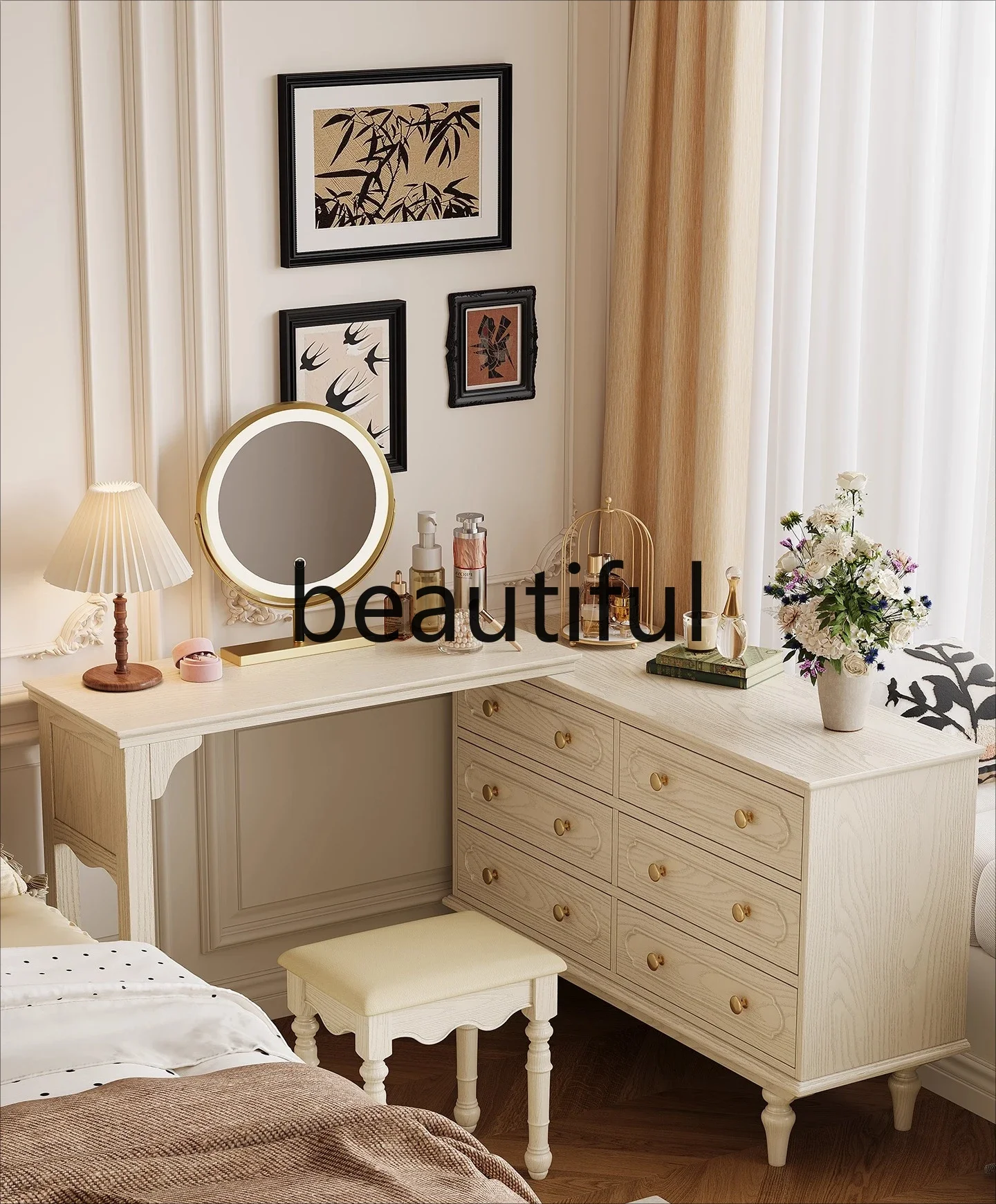 

X Dresser, chest, integrated household, makeup table, bedroom, bedside storage, table