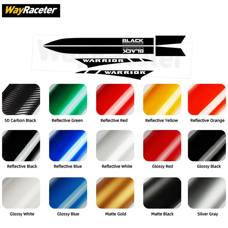 6 Pcs/Set Door Side Skirt Sticker Trunk Side Body Carbon Fiber Vinyl Decal For Nissan Navara 2026 NP300 D23 2025 2024 2015+