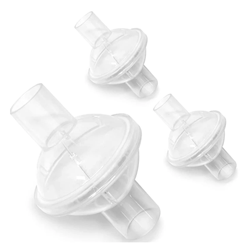 Replacement Fit in-Line CPAP Filters for Dreamstation Small Ventilator Machine 6 Filters Pack Clear Dropship